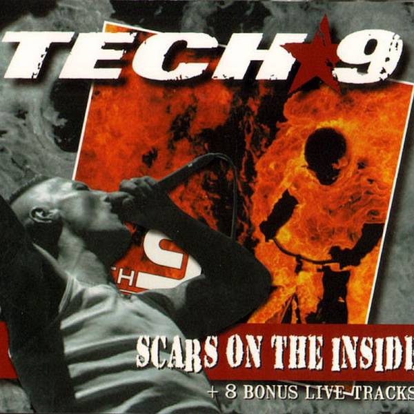 Tech 9 ‎– Scars on the inside + 8 Bonus Live Tracks, CD Digipack