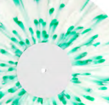 clear/wei&szlig;/gr&uuml;n splatter