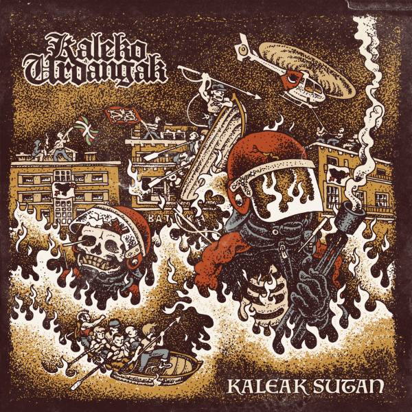 Kaleko Urdangak - Kaleak Sutan, 7" lim. 300 + Postkarte