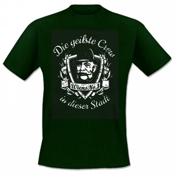 Wiens No. 1 - Geilste Crew, T-shirt grün