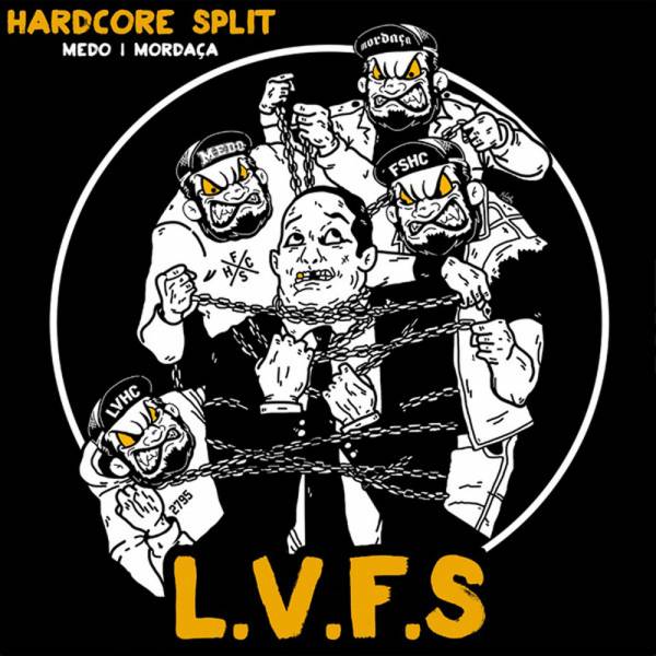 Mordaca / M.E.D.O. - Hardcore Split, LP schwarz