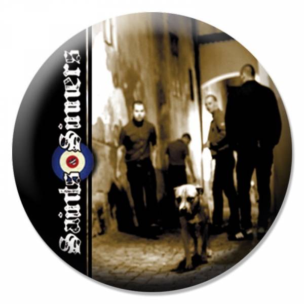Saints & Sinners - Band, Button B106