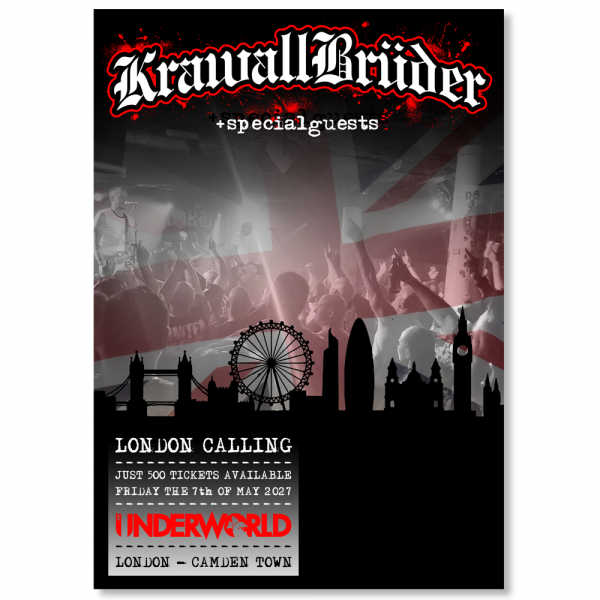 KrawallBrüder - London 07/05/27, Ticket