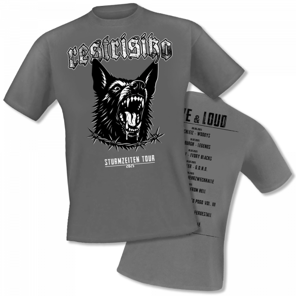 Restrisiko - Sturmzeiten Tour 2025, T-Shirt