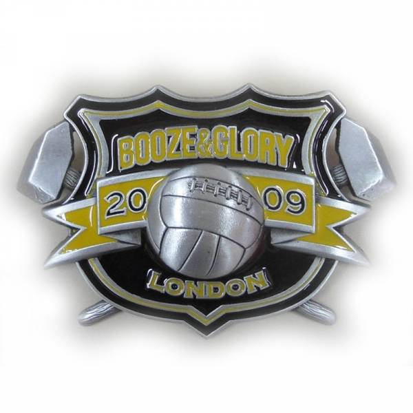Booze & Glory - London, Gürtelschnalle