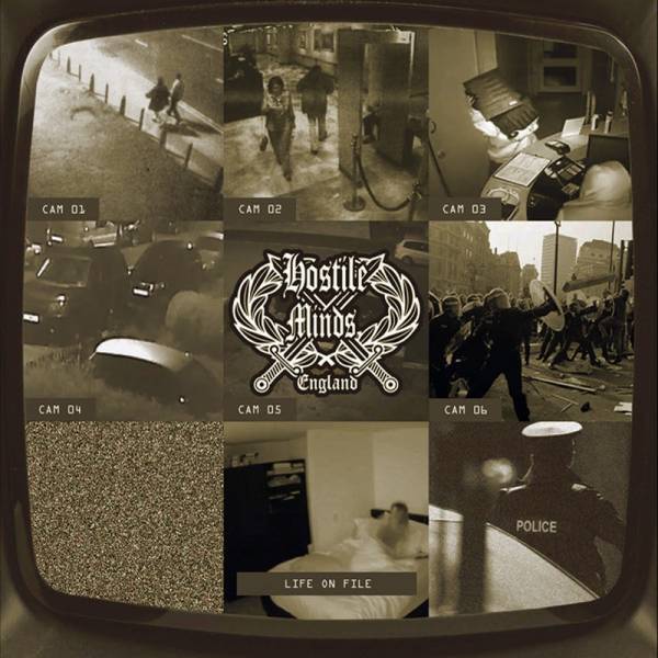 Hostile Minds - Life on file, 7'' lim. 500 schwarz