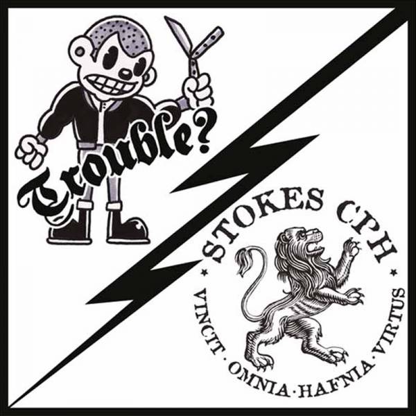 Trouble ? / Stokes CPH - Split, 7" lim. 500 verschiedene Farben