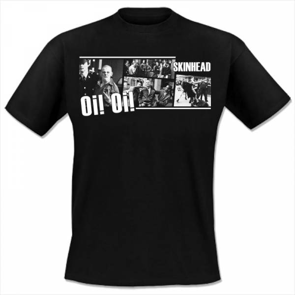 Skinhead - Oi! Oi!, T-Shirt verschiedene Farben