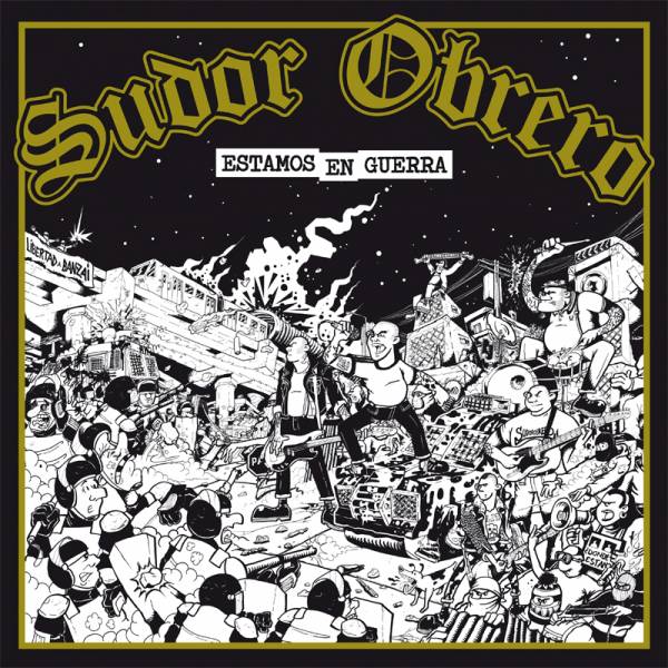 Sudor Obrero - Estamos en guerra, LP lim. 250, verschiedene Farben