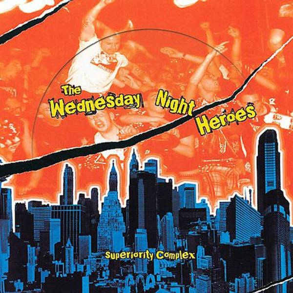 Wednesday Night Heroes, The - Superiority Complex, 10" orange clear splatter