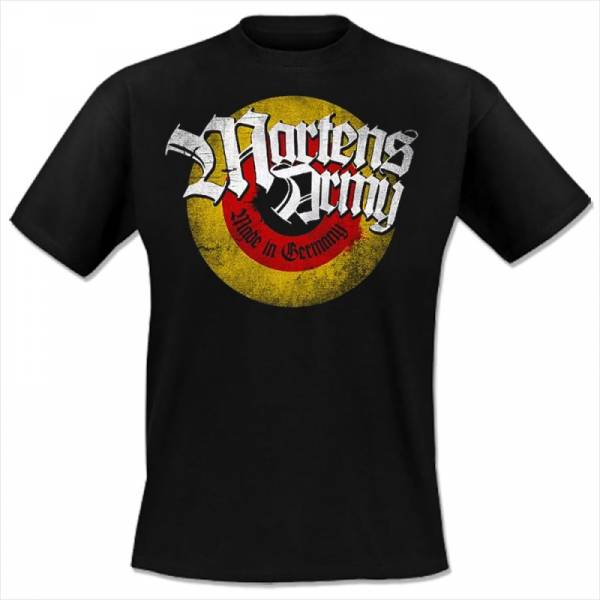 Martens Army - Made in Germany, T-Shirt schwarz