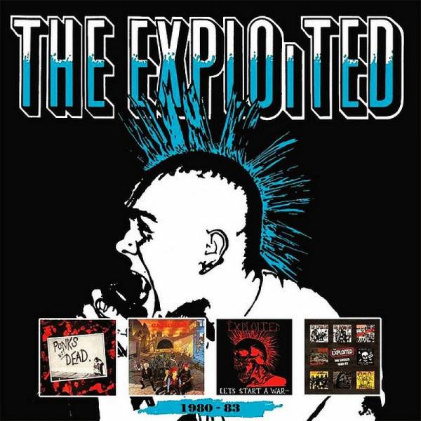 Exploited, The - 1980 - 83, 4 x CD BOX