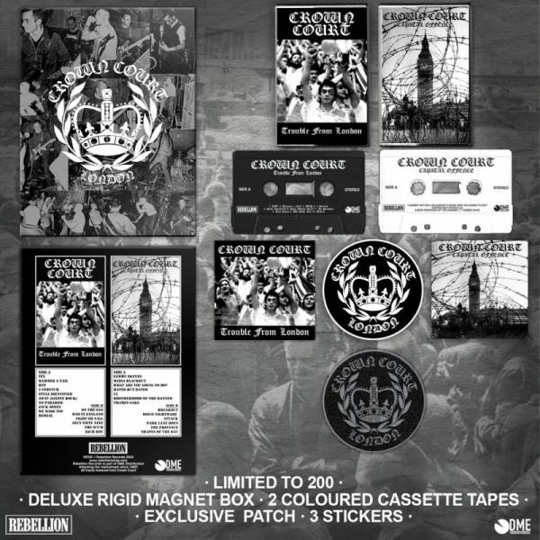 Crown Court - TFL/Capital Offence, 2 x Kassette/Tape lim. 200 Box Set