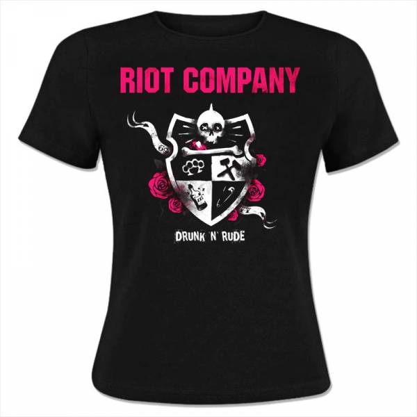 Riot Company - Drunk 'n' Rude, Girly-Shirt