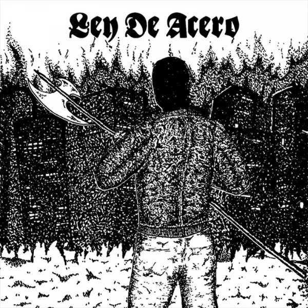 Ley De Acero - s/t, 7" schwarz, lim. 150, Anthems Cover