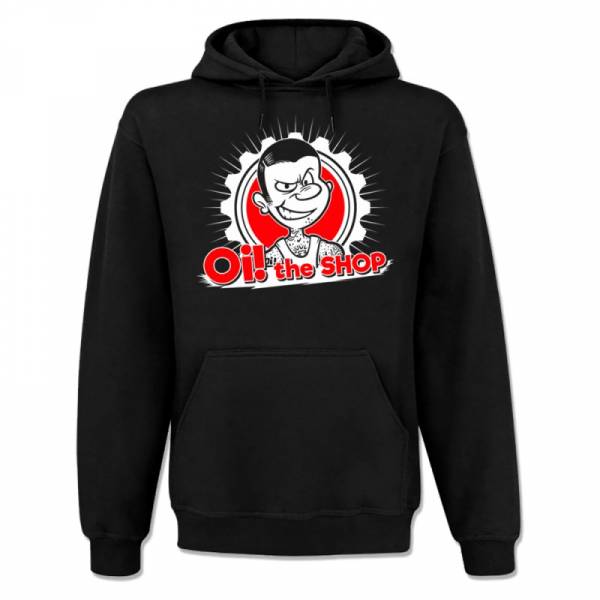 Oi! The Shop - Logo, Kapuzenpullover schwarz