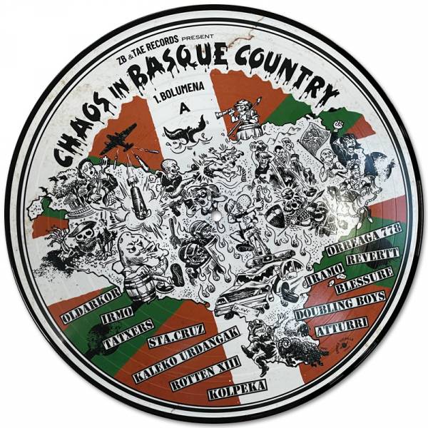 V/A Chaos in Basque Country, LP lim. 900, verschiedene Farben