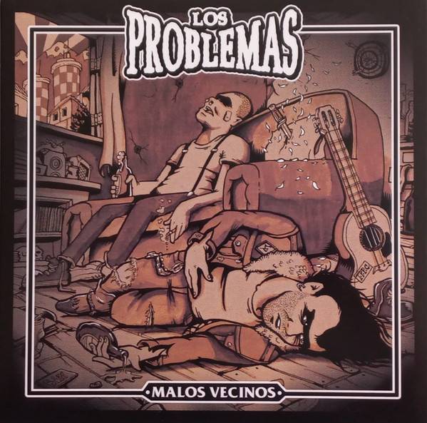 Los Problemas - Malos Vecinos, 7" lim. 250 schwarz