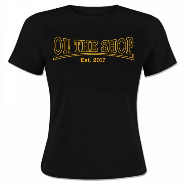 Oi! The Shop - Lonsdale, Girl-Shirt schwarz