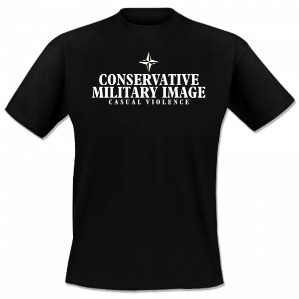 Conservative Military Image - Logo II, T-Shirt schwarz