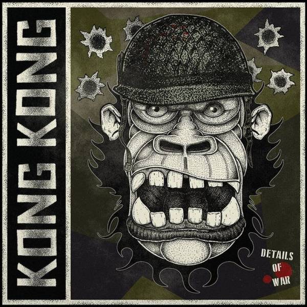 Kong Kong - Details of War, 7" lim. 400 schwarz