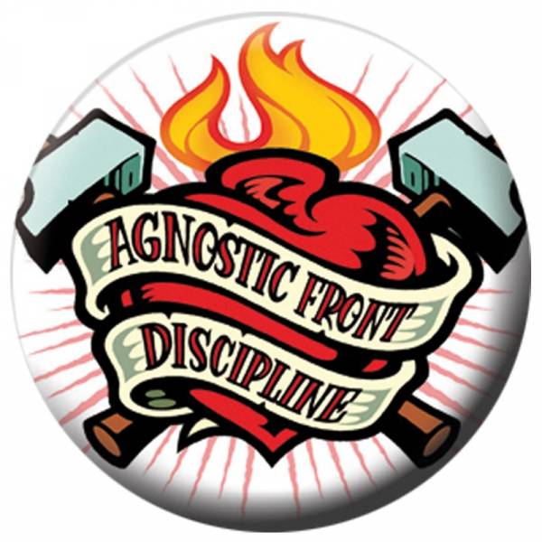 Discipline / Agnostic Front - Working Class Heroes, Button B040