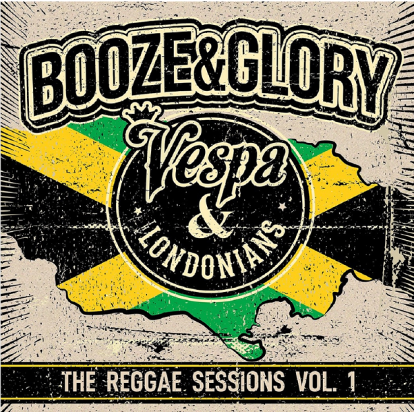 Booze & Glory - The Reggae Sessions Vol. 1, LP Repress 22' lim. 1000 black green & mustard galaxy