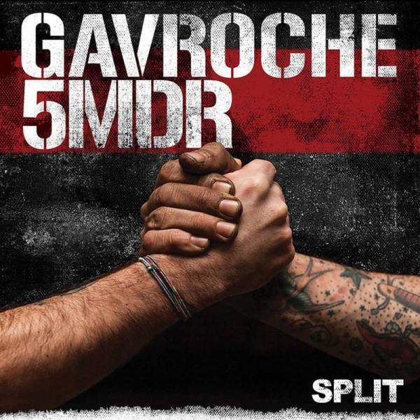 Gavroche/5Mdr - s/t, LP Gatefold, lim. 500 transparent rot
