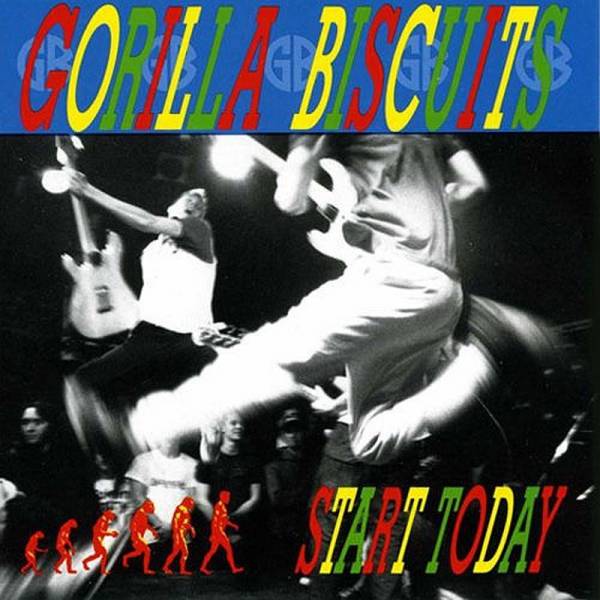 Gorilla Biscuits - Start Today, LP hellblau US Import
