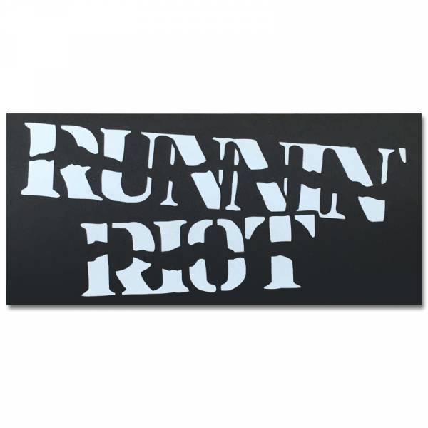 Runnin Riot - Logo, Aufkleber