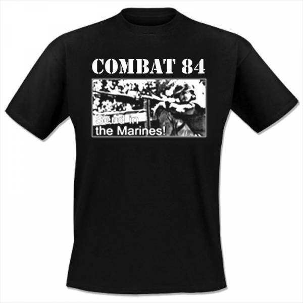 Combat 84 - Send in the marines, T-Shirt schwarz