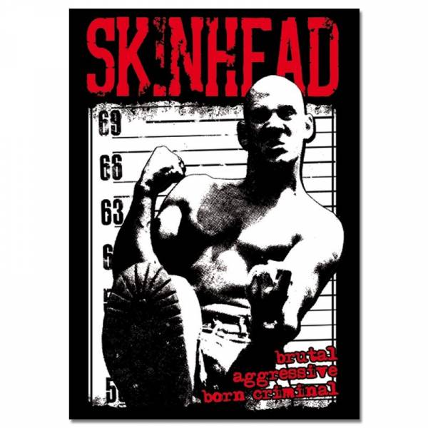 Skinhead - Born Criminal, Poster A2