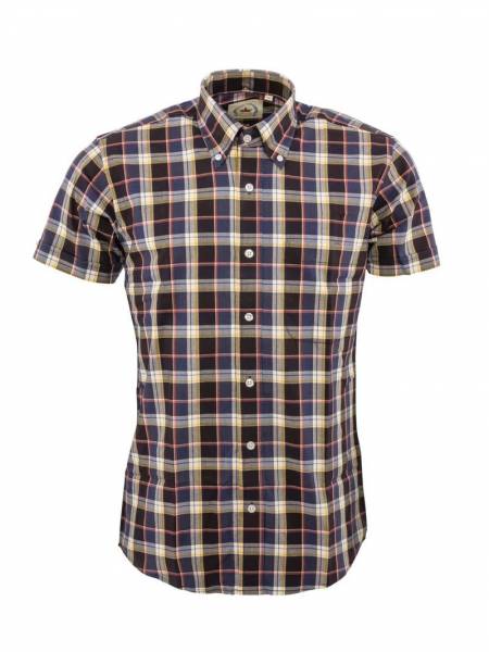 RELCO Clothing - Button Down Kurzärmel-Shirt CK53, verschiedene Größen
