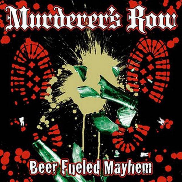 Murderer's Row - Beer fueled mayhem, LP weiß