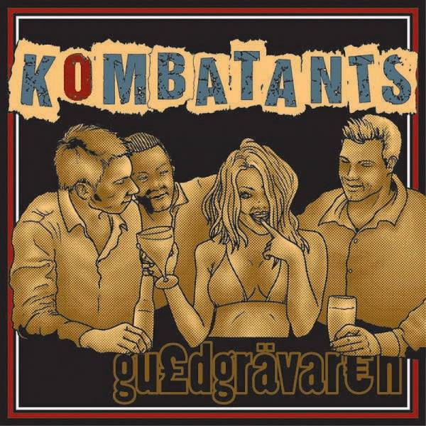 Kombatants - Guldgrävaren, 7'' lim. 100 schwarz