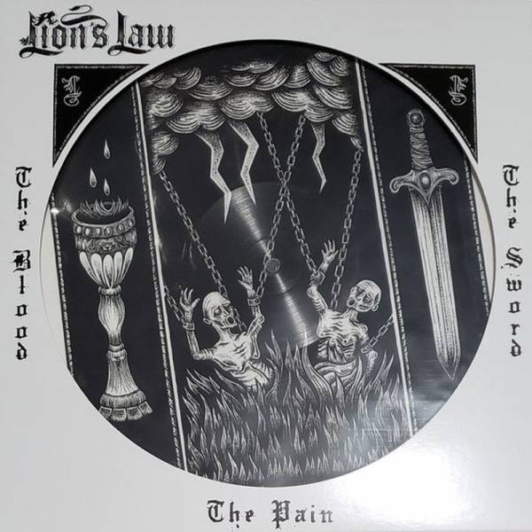 Lion's Law - The pain, the blood and the sword, Picture LP lim. 250 BESCHÄDIGT!!!