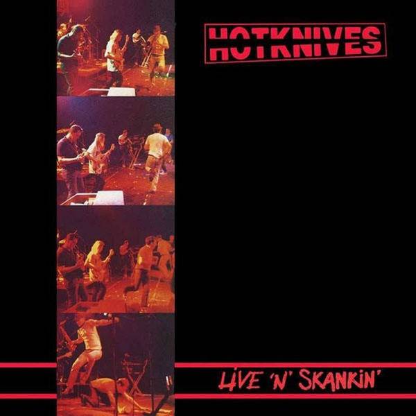 Hotknives, The - Live 'n' Skankin', LP+12" orange/blau