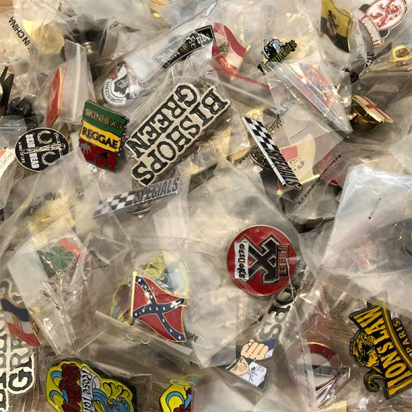 5x Pin - SPARPAKET Oi! Punk Ska und mehr