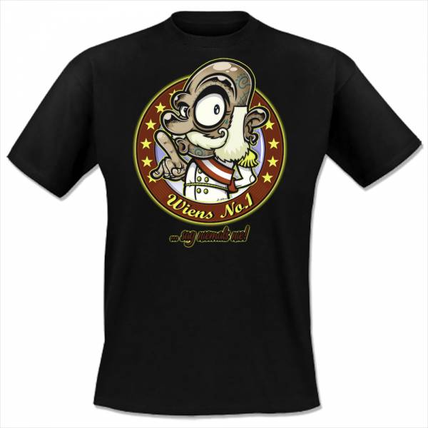 Wien's No. 1 - Sag niemals nie, T-Shirt schwarz