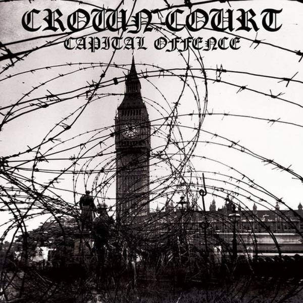 Crown Court - Capital Offence, LP lim. 500 silver/white swirl Repress 24'