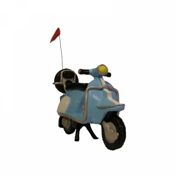 Scooter - blau, Figur