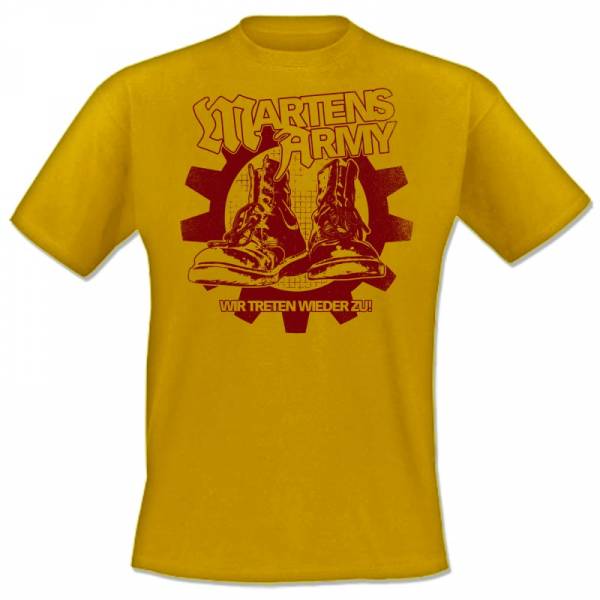 Martens Army - Wir treten wieder zu, T-Shirt verschiedene Farben OTS Exklusiv