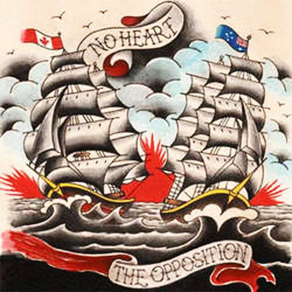 No Heart / The Opposition - Split, LP lim. verschiedene Farben