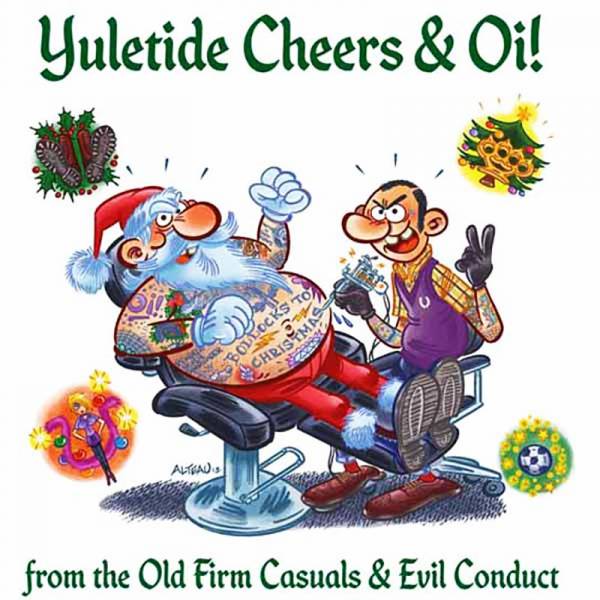 Evil Conduct / Old Firm Casuals - Yuletide, 7" lim. 1000 verschiedene Farben
