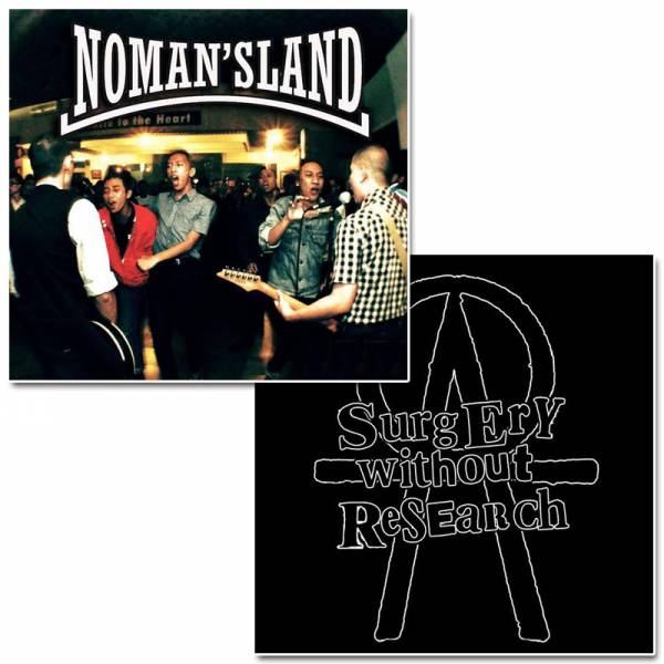 No Man's Land / Surgery Without Research - Split, 7" weiss, lim. 500