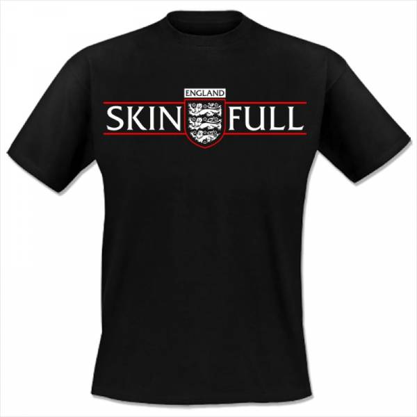 Skinfull - Lions Logo, T-Shirt schwarz lim. 50 Ex OTS Exklusiv
