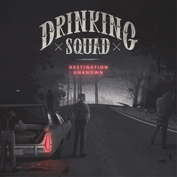 Drinking Squad ‎– Destination Unknown, LP lim. 500 schwarz