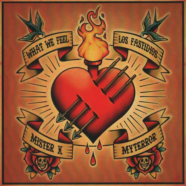 V/A - United Worldwide Vol. 2, 7" schwarz, lim. 500 los Fastidios / Mister X / What we feel / My Ter