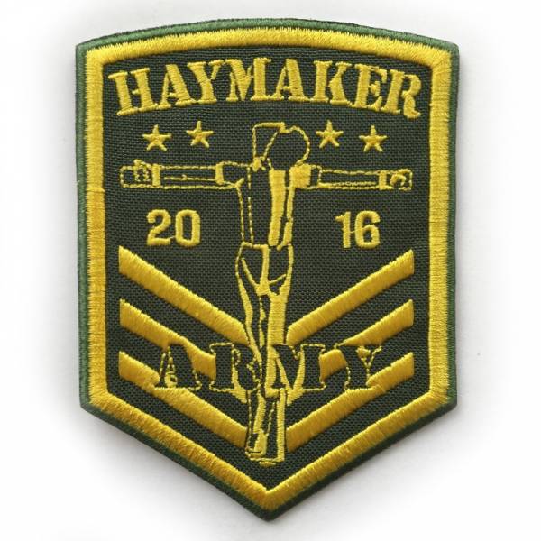 Haymaker - Army, Aufnäher