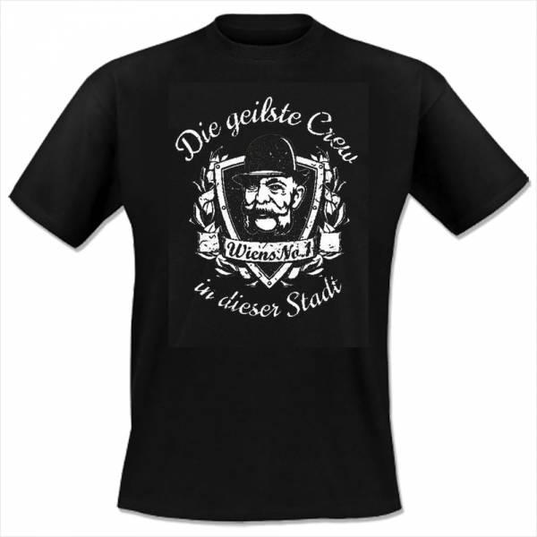 Wiens No. 1 - Geilste Crew, T-shirt schwarz